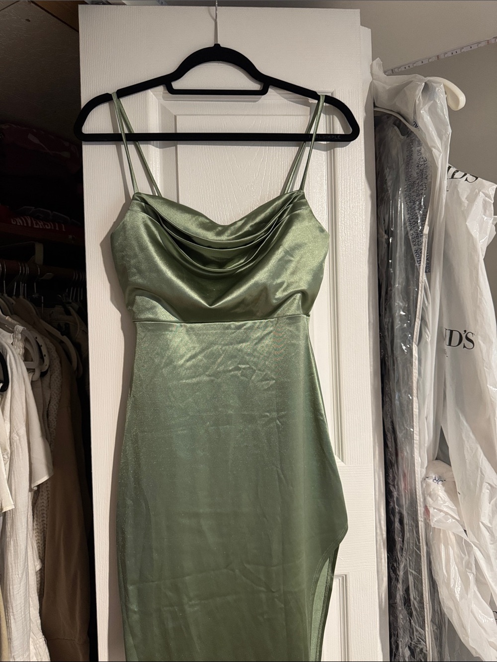 Windsor satin dress